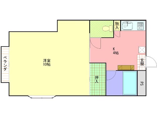 本郷駅 徒歩11分 2階の物件間取画像